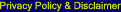 Privacy Policy and Disclaimer
