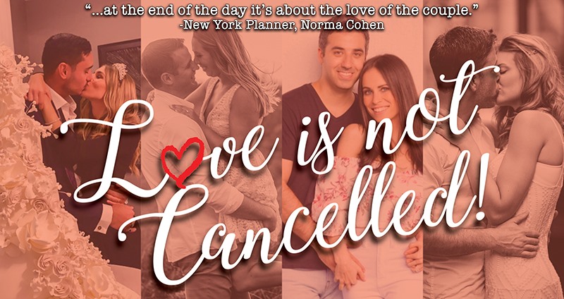 Love is not cancelled ! # Get married party later