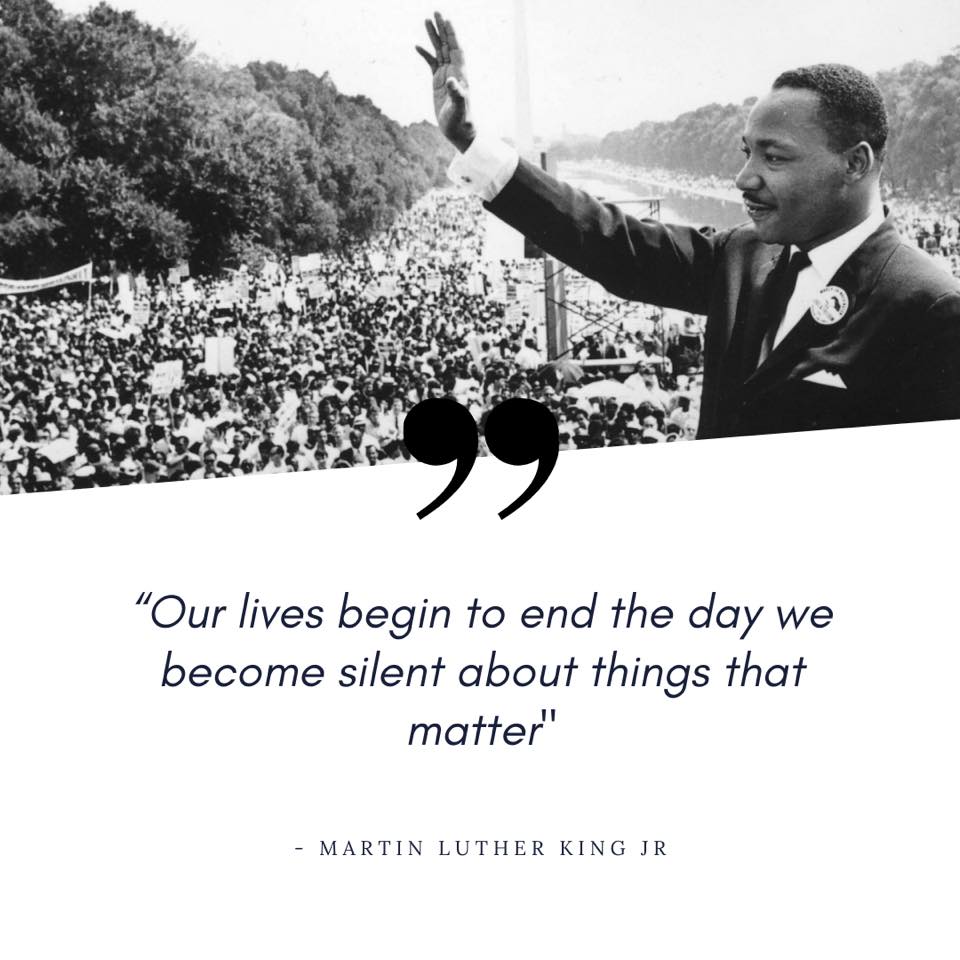 Dr. Martin Luther King Jr. helped teach us about courage, equality, justice, and compassion. This national holiday always serves as an important reminder of some of life's most important values, but this year it feels even more important than ever before. #MLK