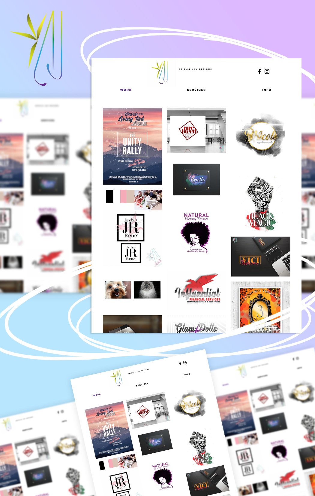 Developing and building websites, let me know if you need one we can work out the details to get you your own website!